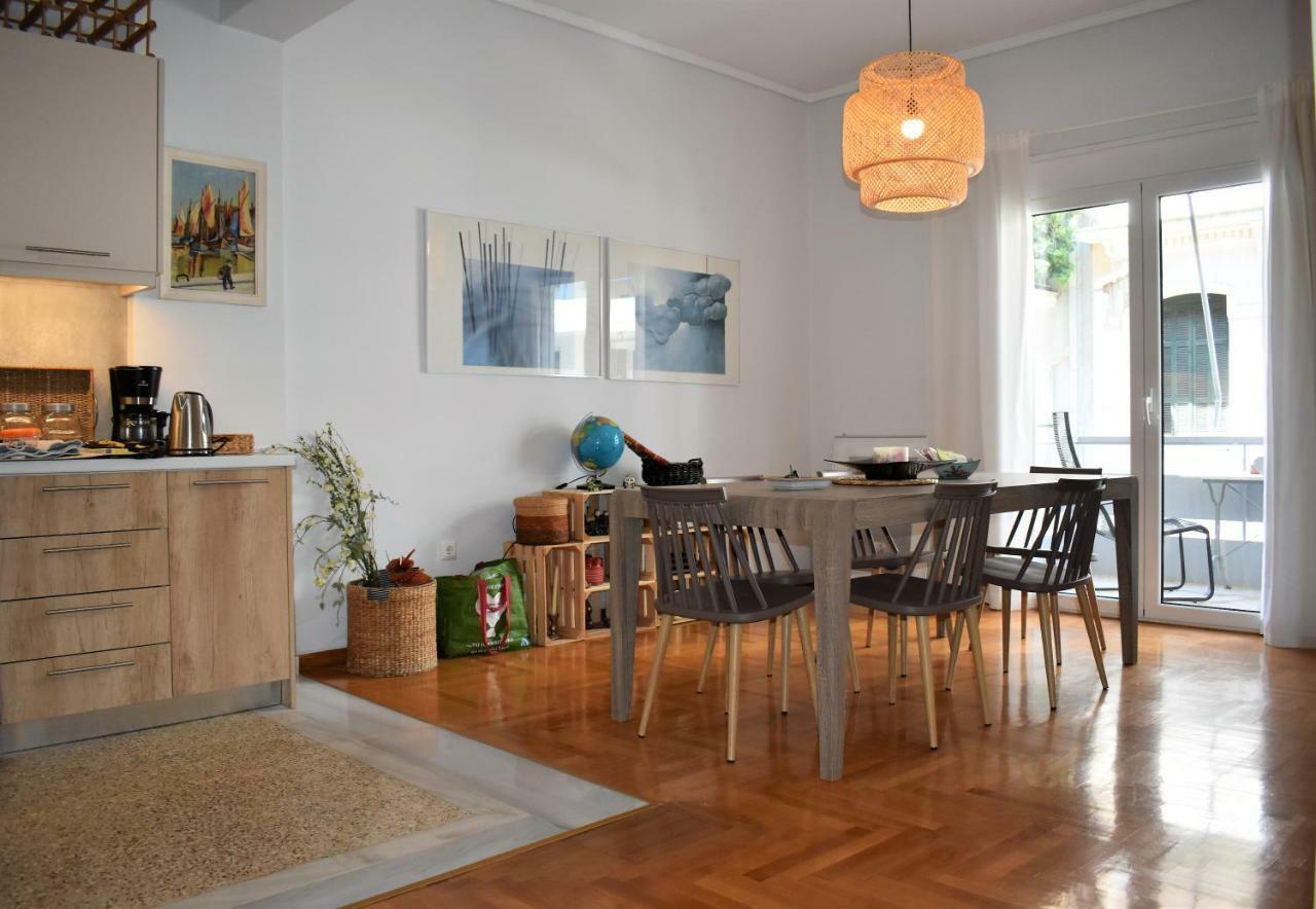 Athens Downtown Boho Apartment 1 Min From Metro Exteriör bild