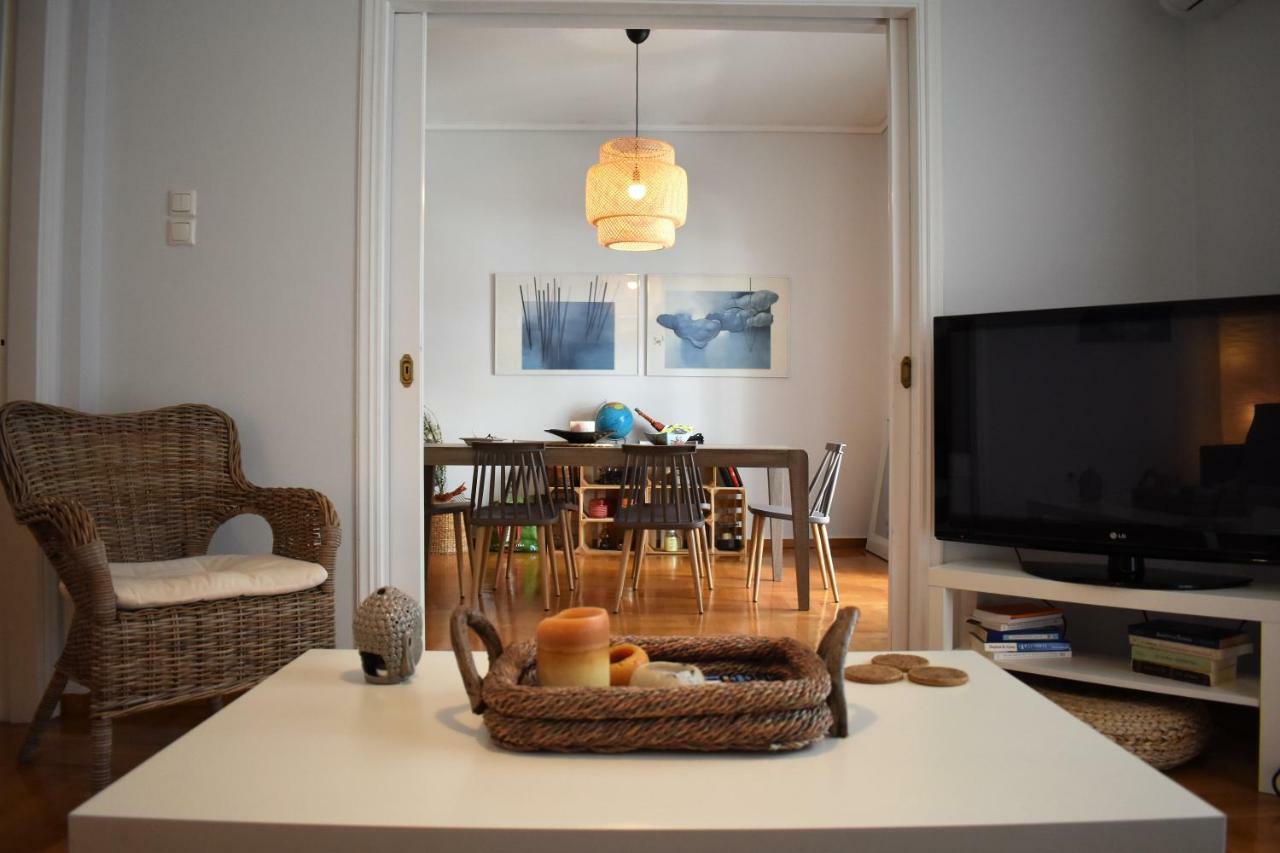 Athens Downtown Boho Apartment 1 Min From Metro Exteriör bild